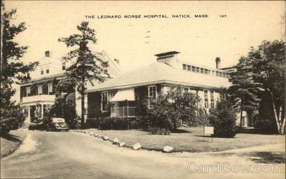 Image result for photographs of leonard morse hospital